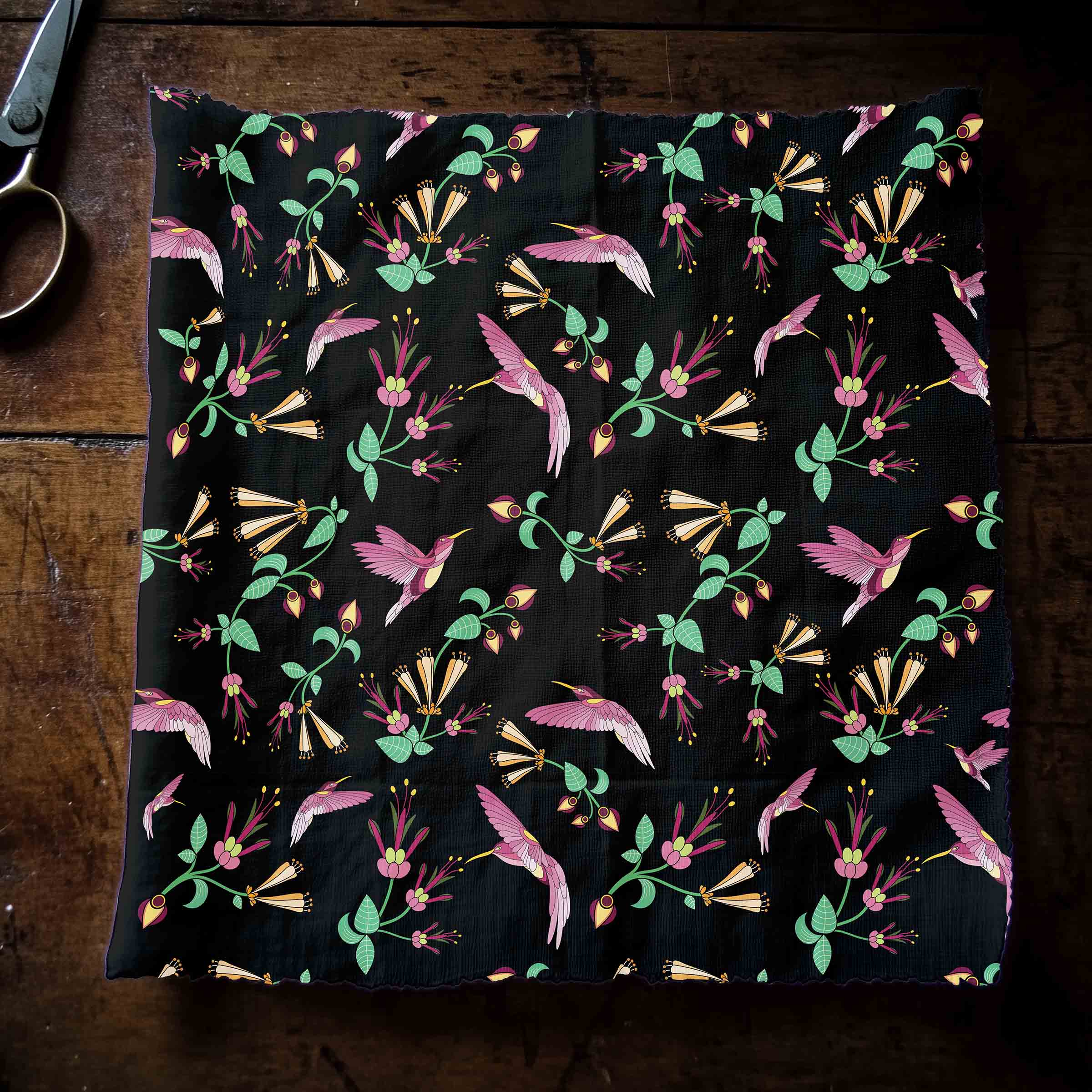 Swift Noir Satin Fabric By the Yard Pre Order