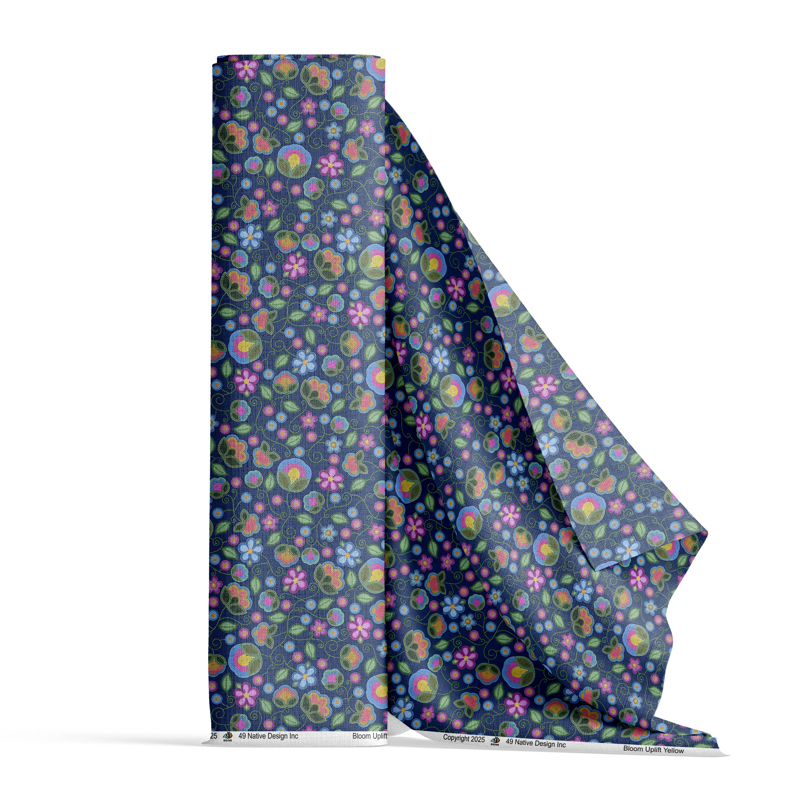 Morning Harmony Sapphire 42 Inch Cotton Poplin Pre Order