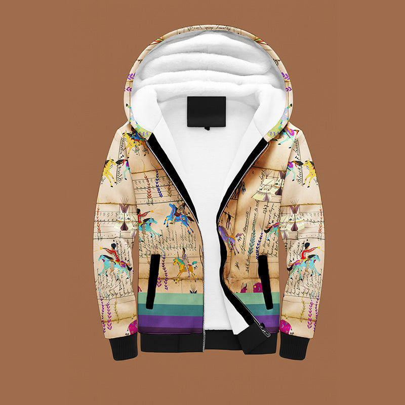 Warriors on the Horizon Sherpa Hoodie