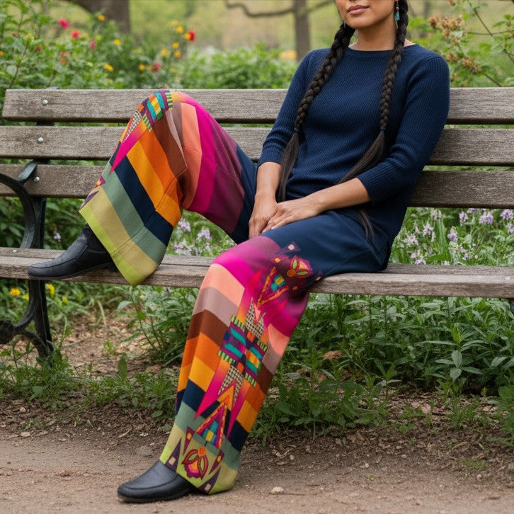 Wind Trail Ribbon Pants