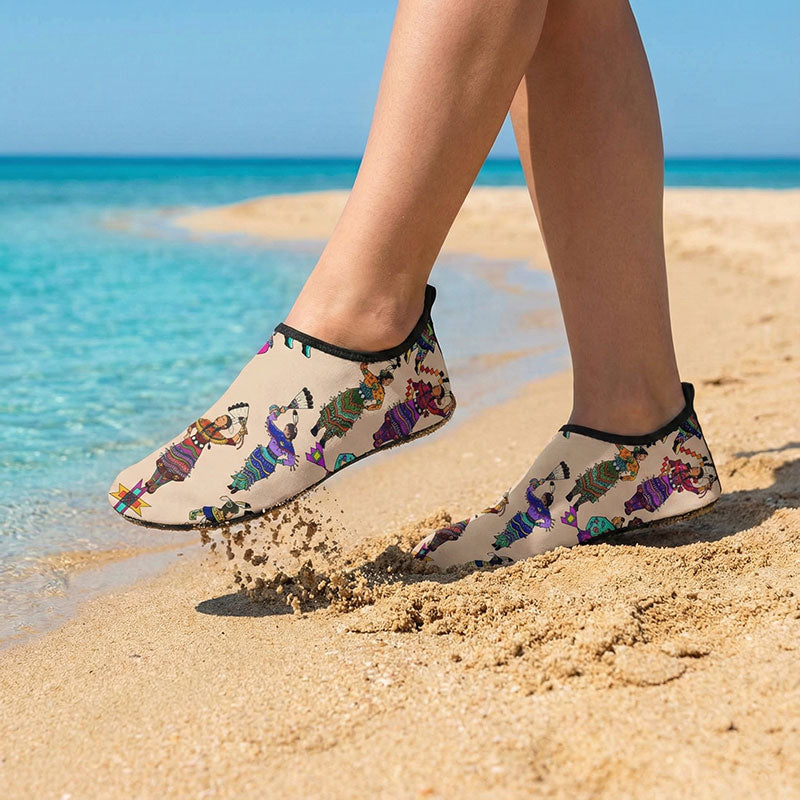 Women's Jingle Dancers Muslin Sockamoccs