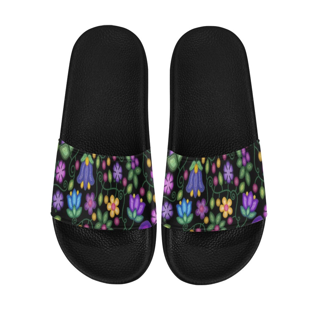 Bloom Uplift Black Men's Slide Sandals