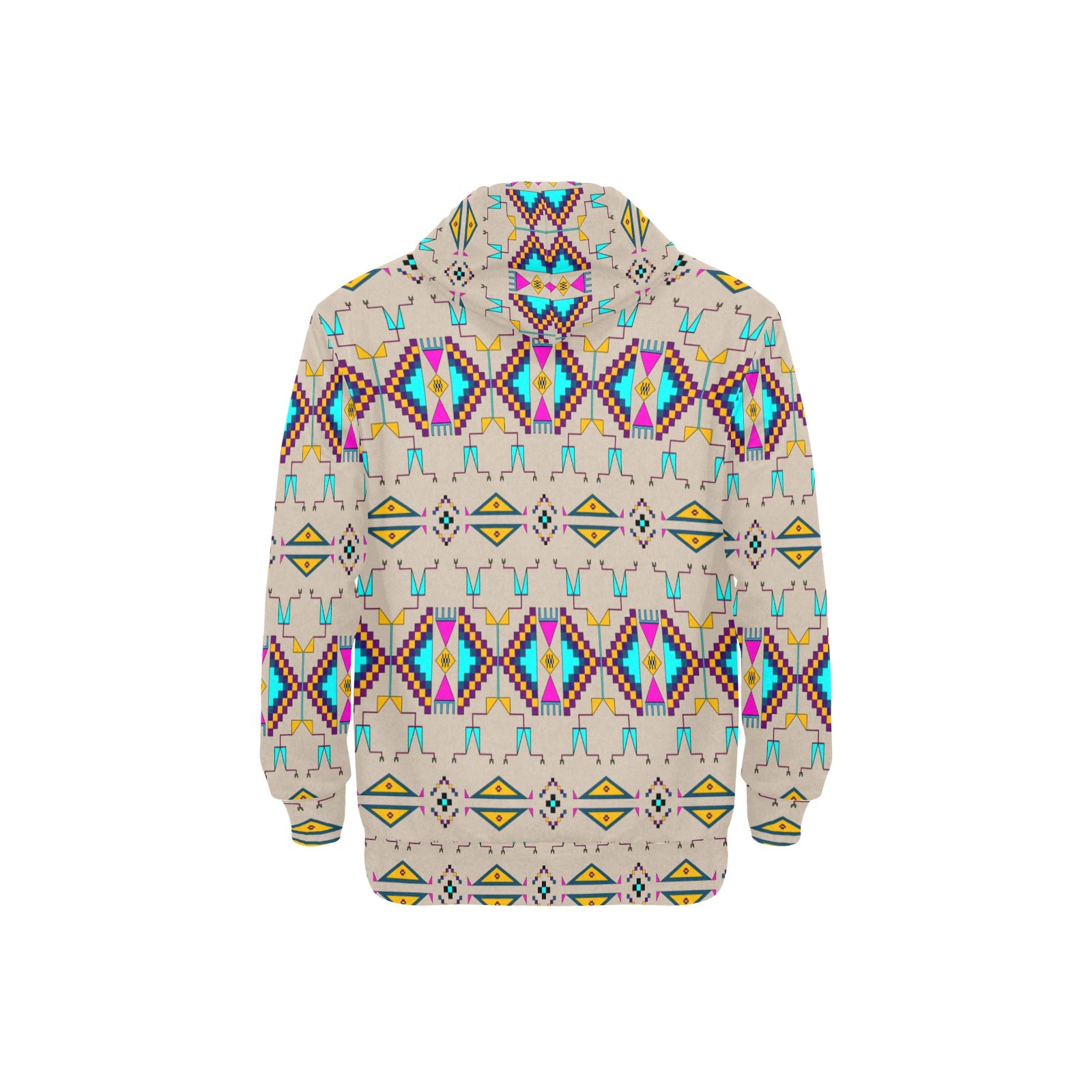 Rite of Passage Sand Men's Long Sleeve Fleece Hoodie