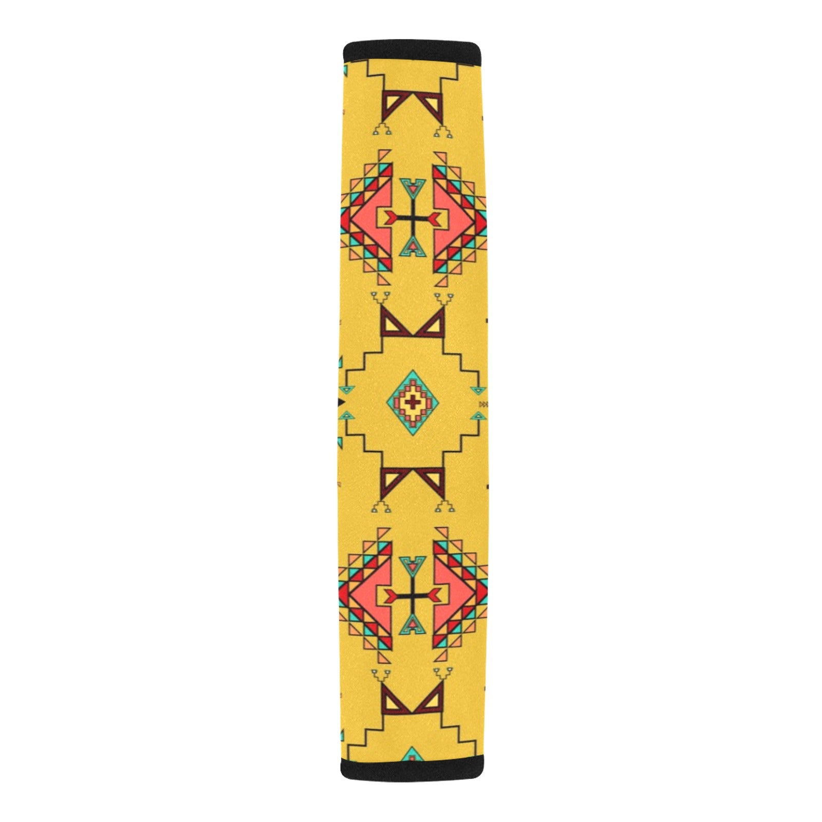 Thunder Flight Yellow Car Seat Belt Cover 7''x12.6'' (Pack of 2)