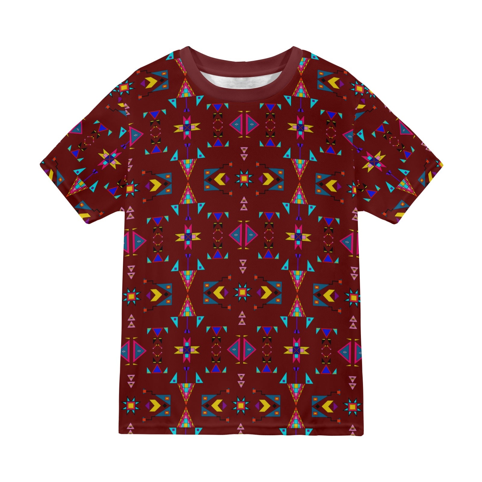 Enemy Territory Dark Maroon T-shirt for Men