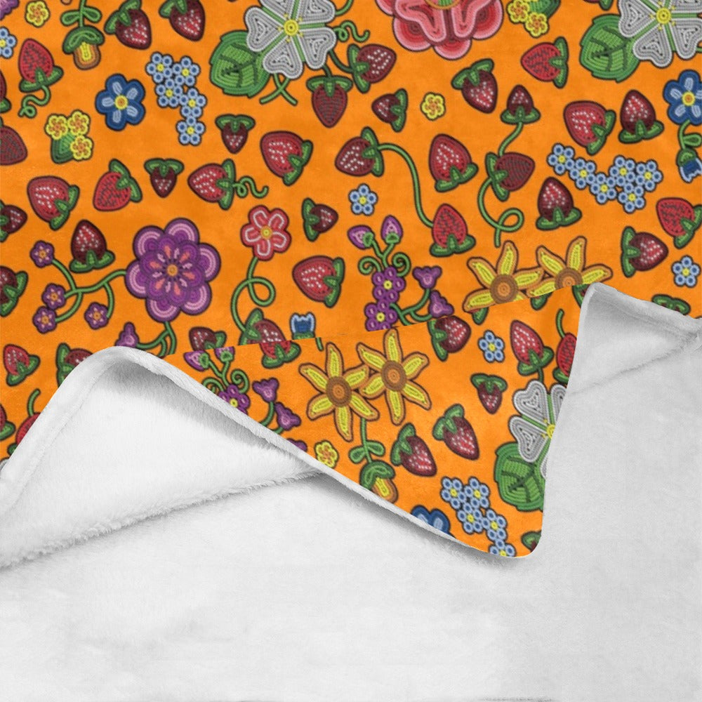 Berry Pop Carrot Ultra-Soft Micro Fleece Blanket 40"x50"
