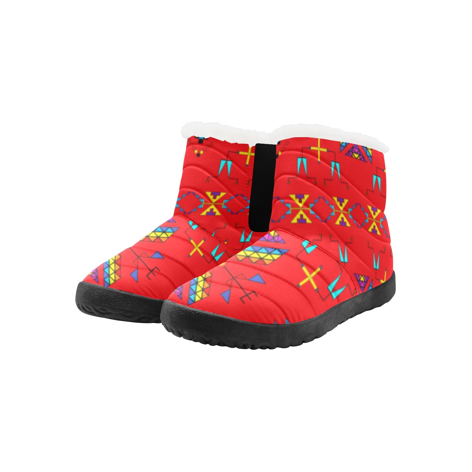 Rainy Chief Rainbow Red Men's Padded Winter Boot