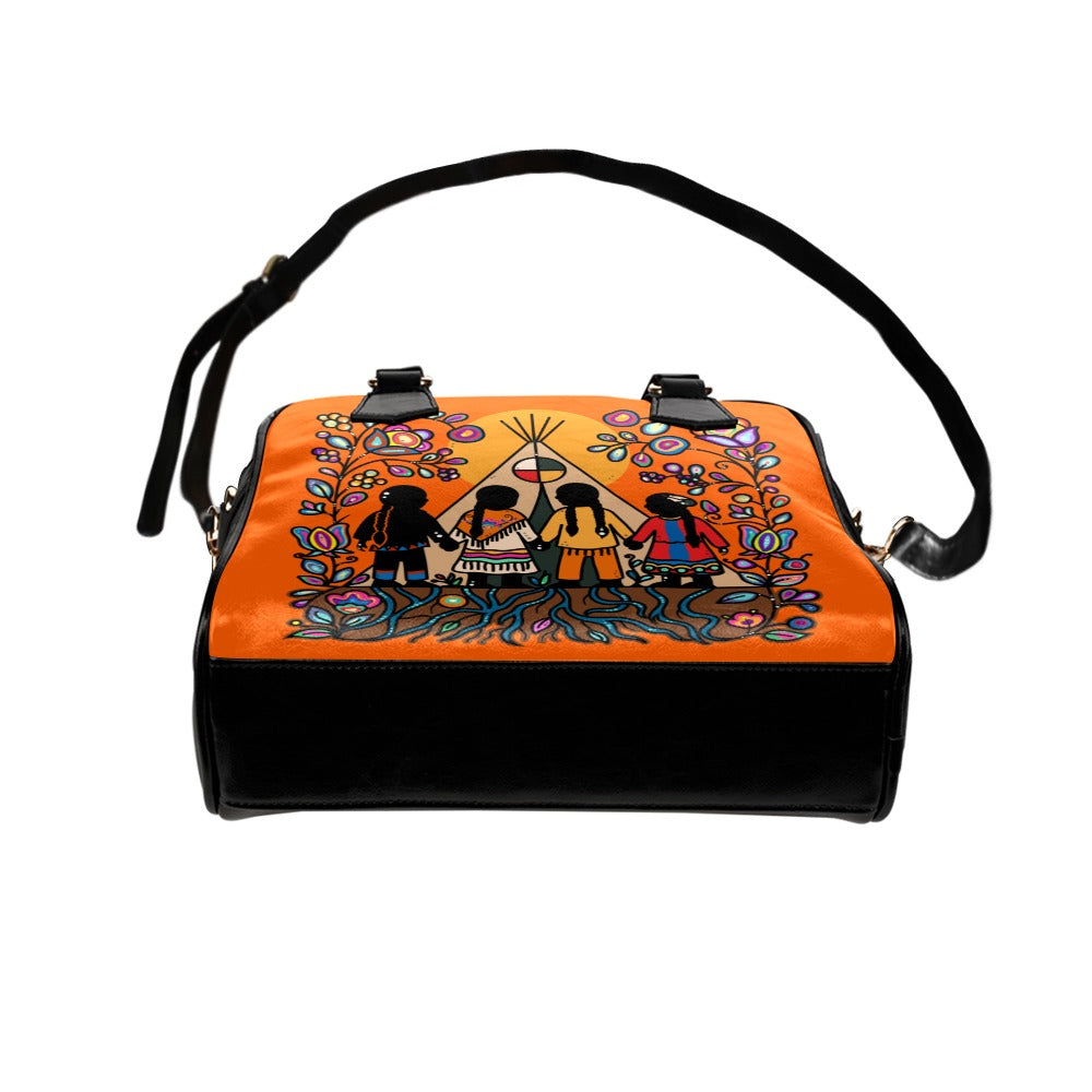 Rooted in Culture Shoulder Handbag