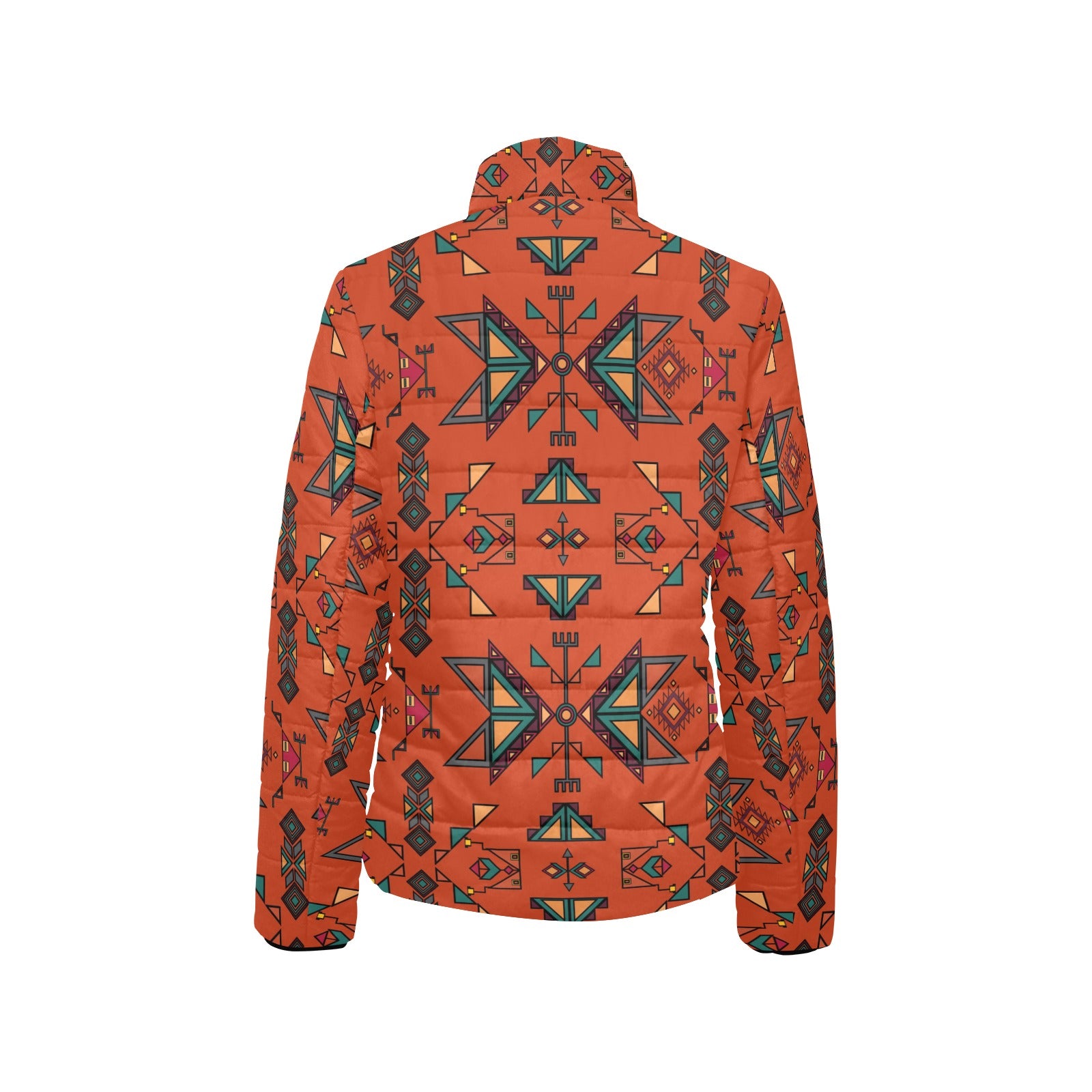 Arrow Dawn Orange Women's Stand Collar Padded Jacket