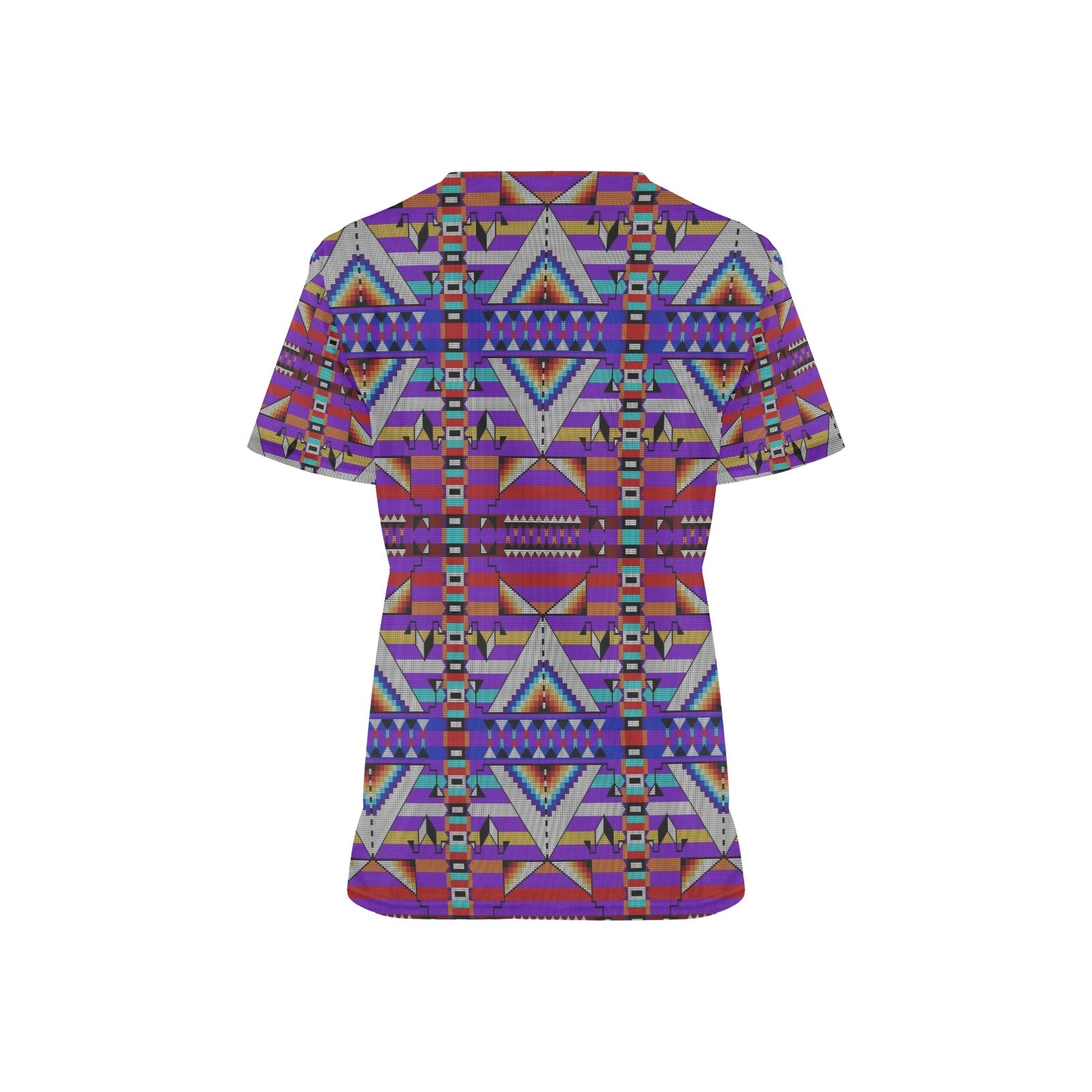Medicine Blessing Purple Scrub Top