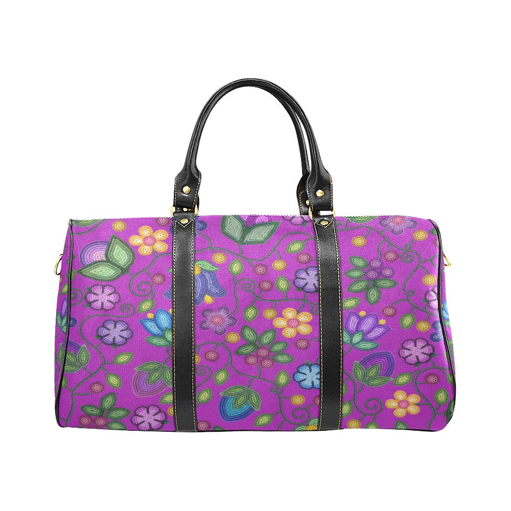 Bloom Uplift Purple Waterproof Travel Bag/Small