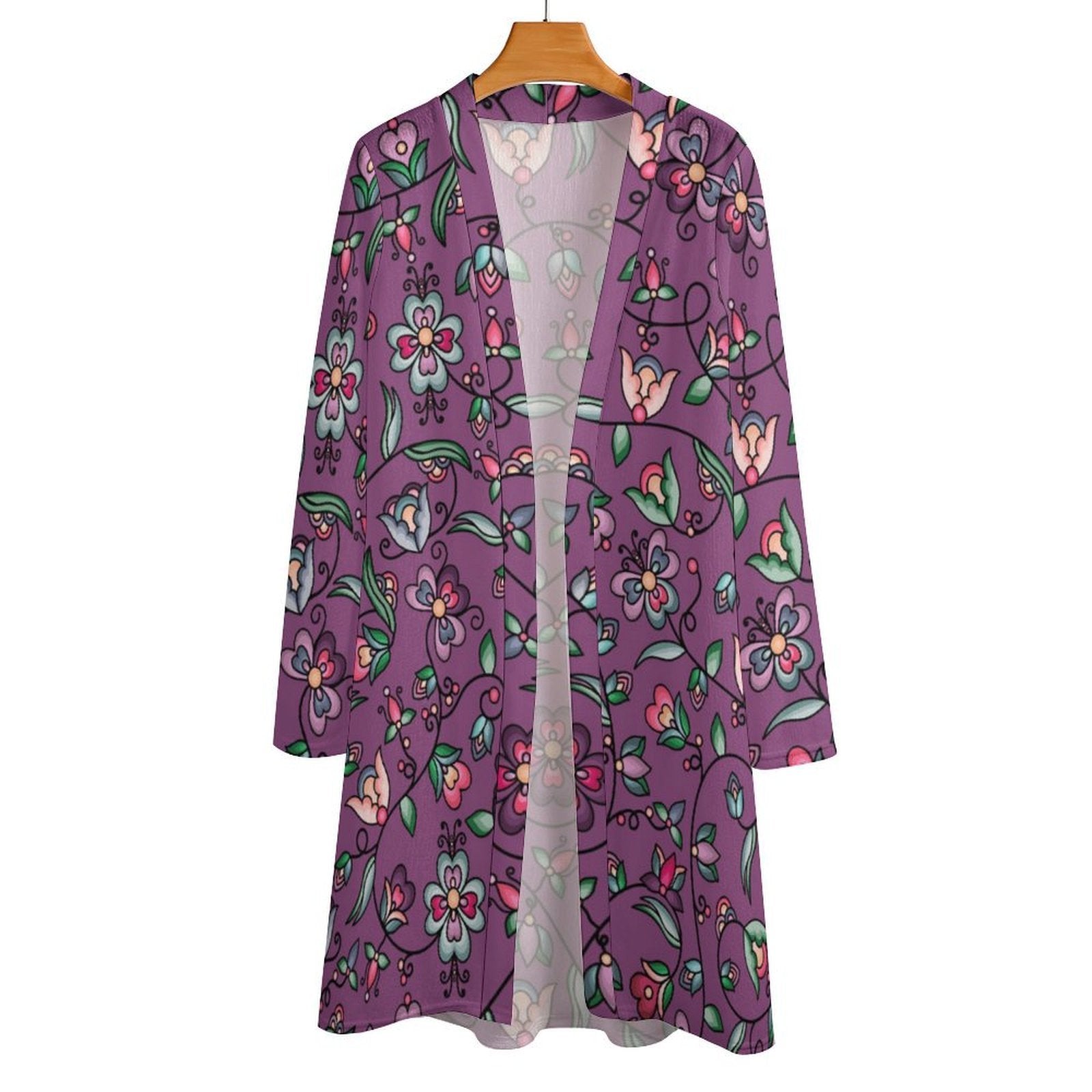 Amber Evening Garland Purple Cardigan