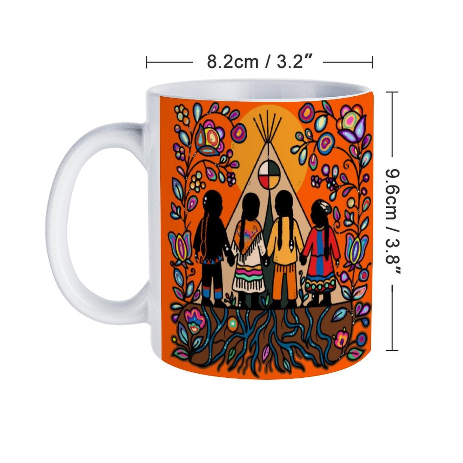 Rooted in Culture White Mug