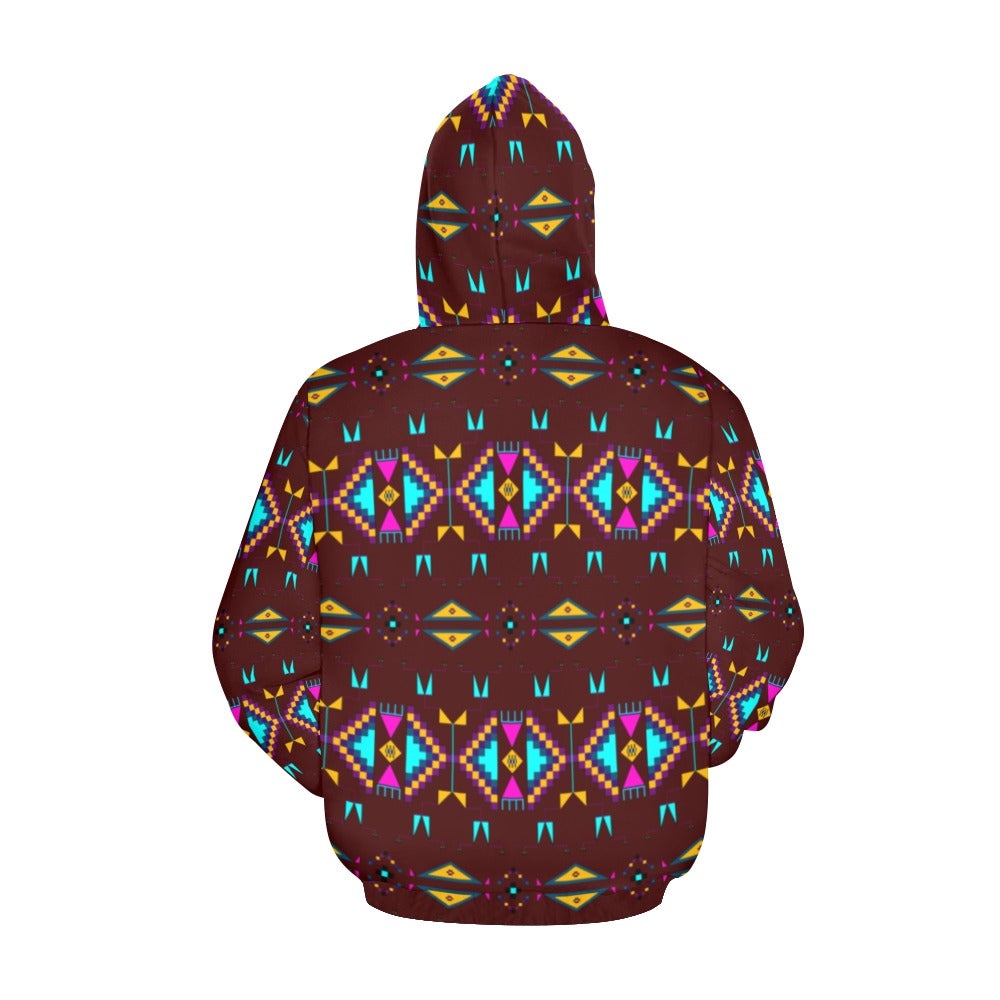 Rite of Passage Pemmican Berry Hoodie for Women (USA Size)