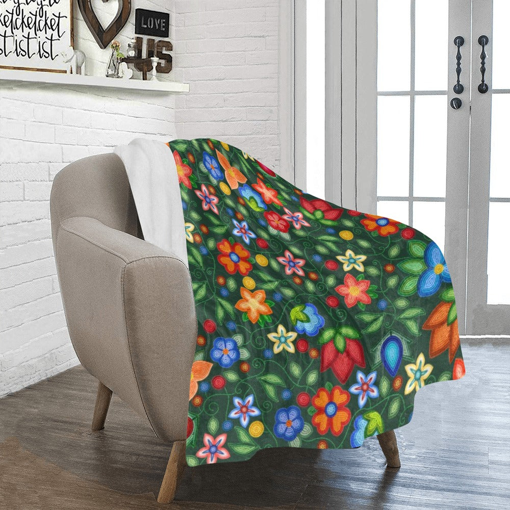 Morning Harmony Forest Ultra-Soft Micro Fleece Blanket 40"x50"