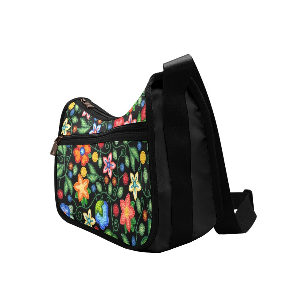 Morning Harmony Black Crossbody Bag