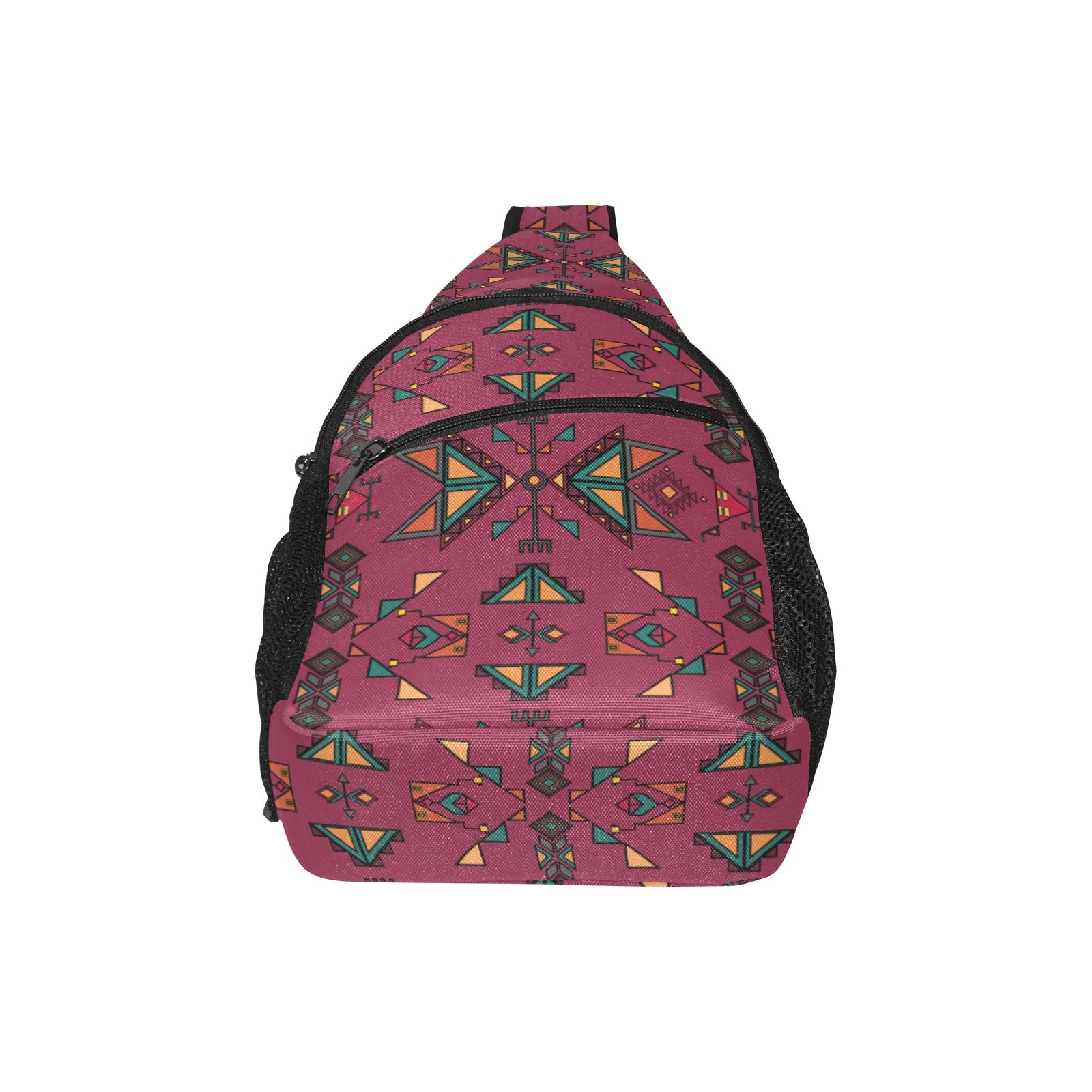 Arrow Dawn Maroon Chest Bag