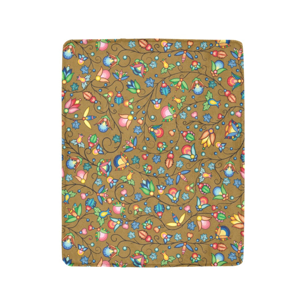 Prairie Plains Spirit Fall Leaves Ultra-Soft Micro Fleece Blanket 40"x50"