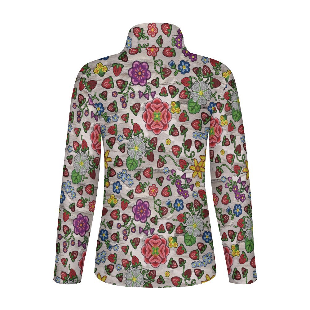 Berry Pop Bright Birch Long Sleeve Yoga Shirt