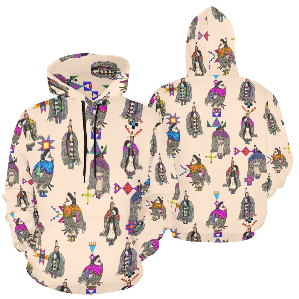 Women's Tradish Dancers  Muslin Hoodie for Women (USA Size)