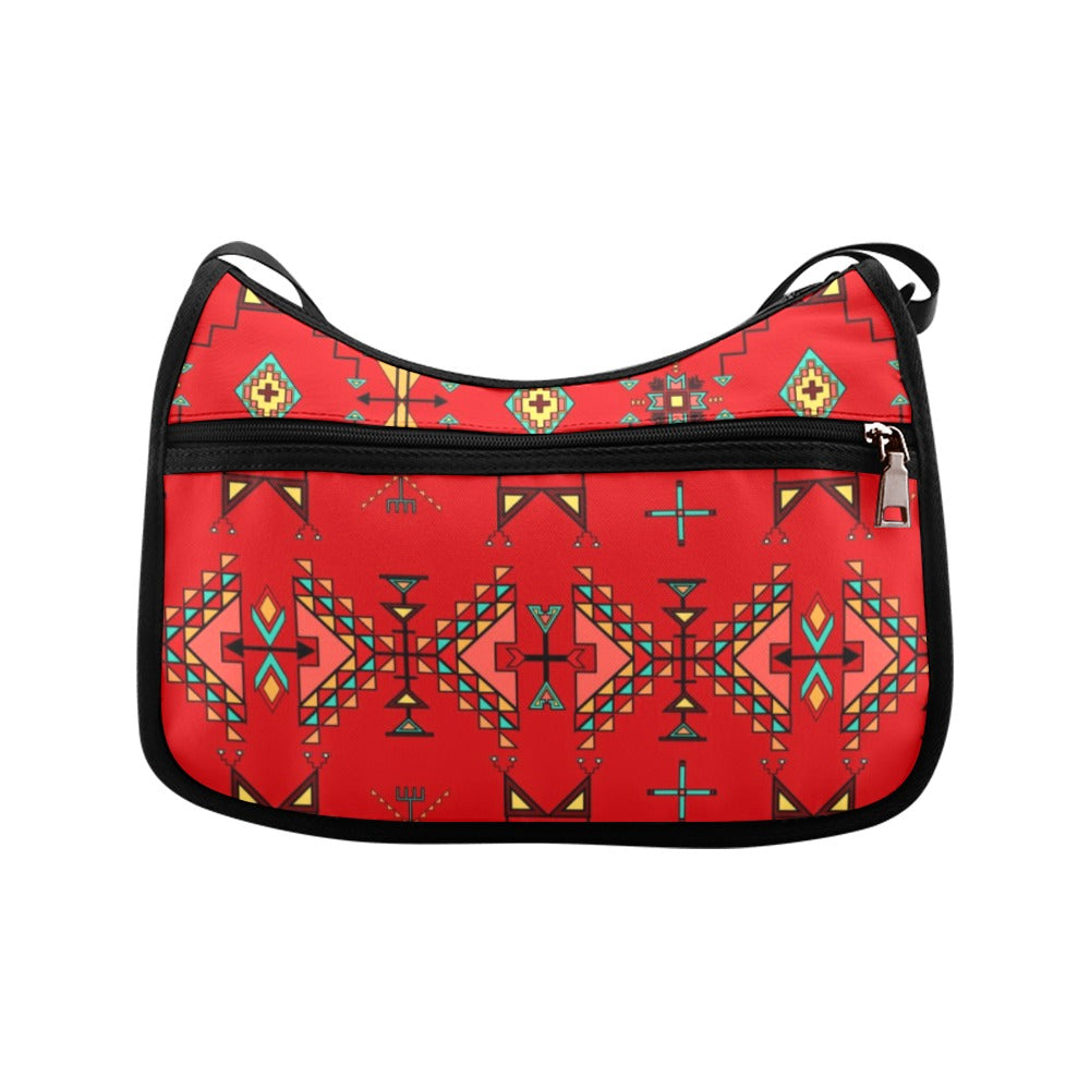 Thunder Flight Red Crossbody Bag