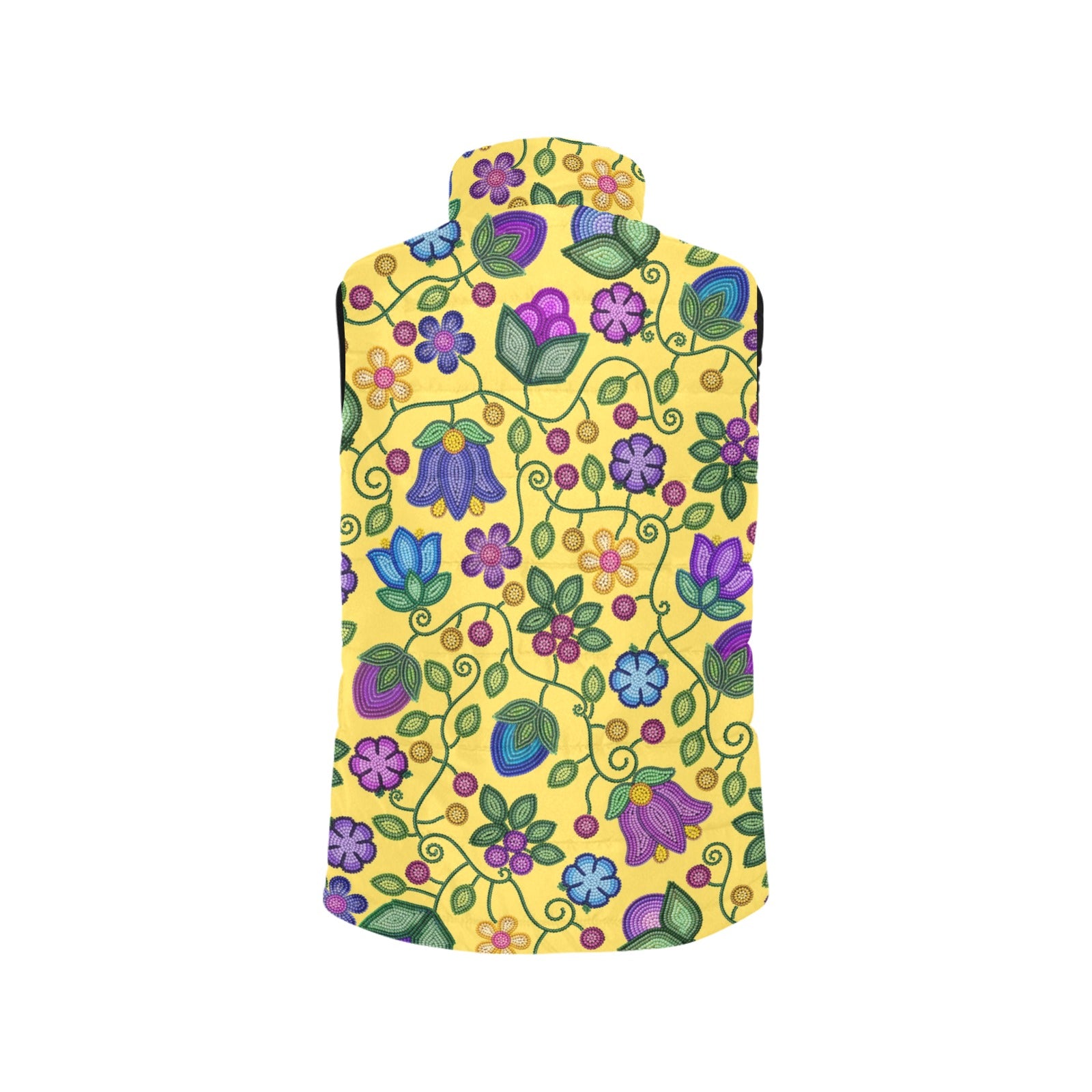 Bloom Uplift Yellow Women's Padded Vest Jacket