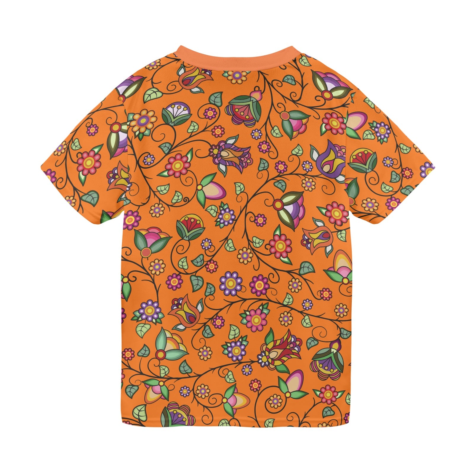 Heartbeat Petals ECM Orange T-shirt for Men