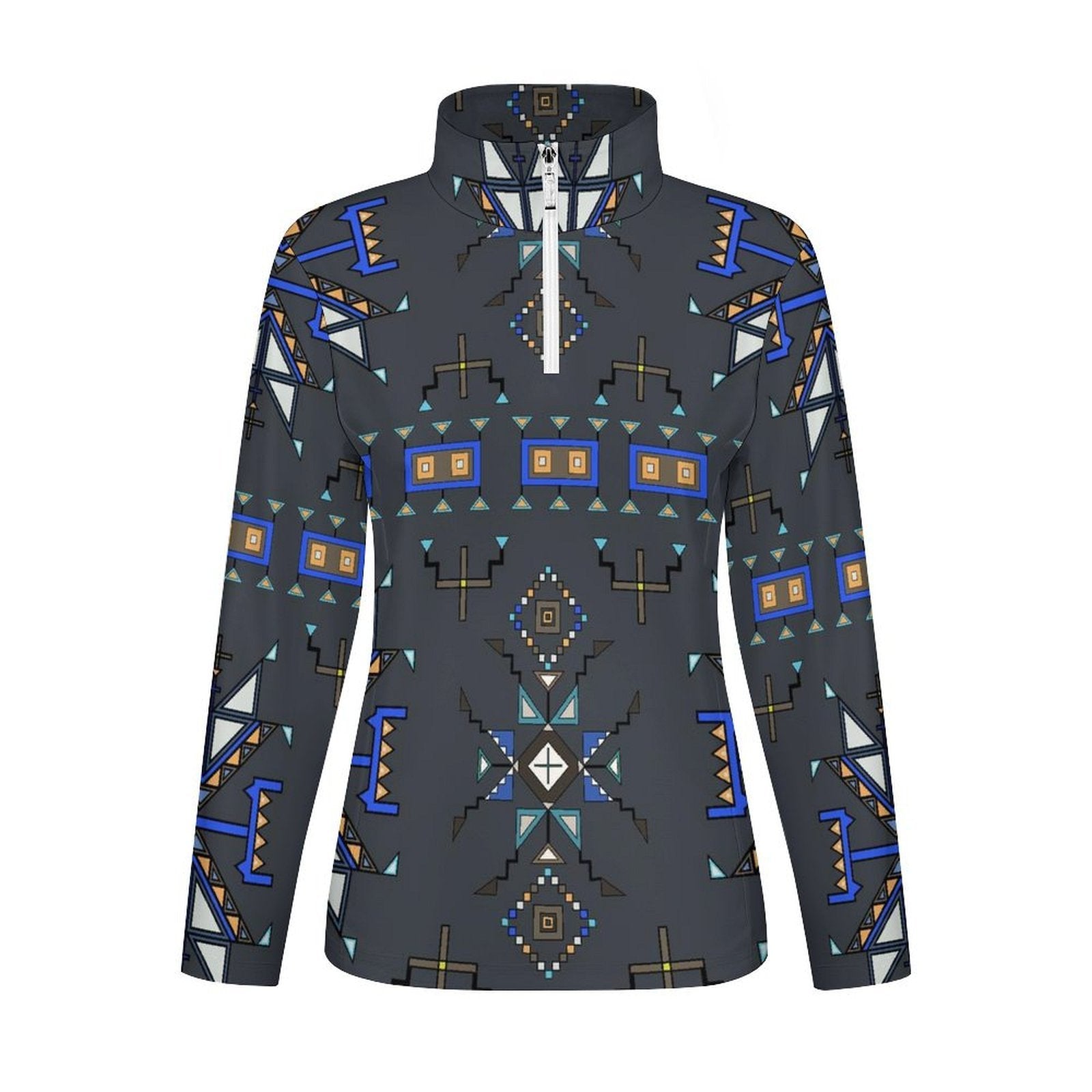 Eagle Strike Gray Long Sleeve Yoga Shirt