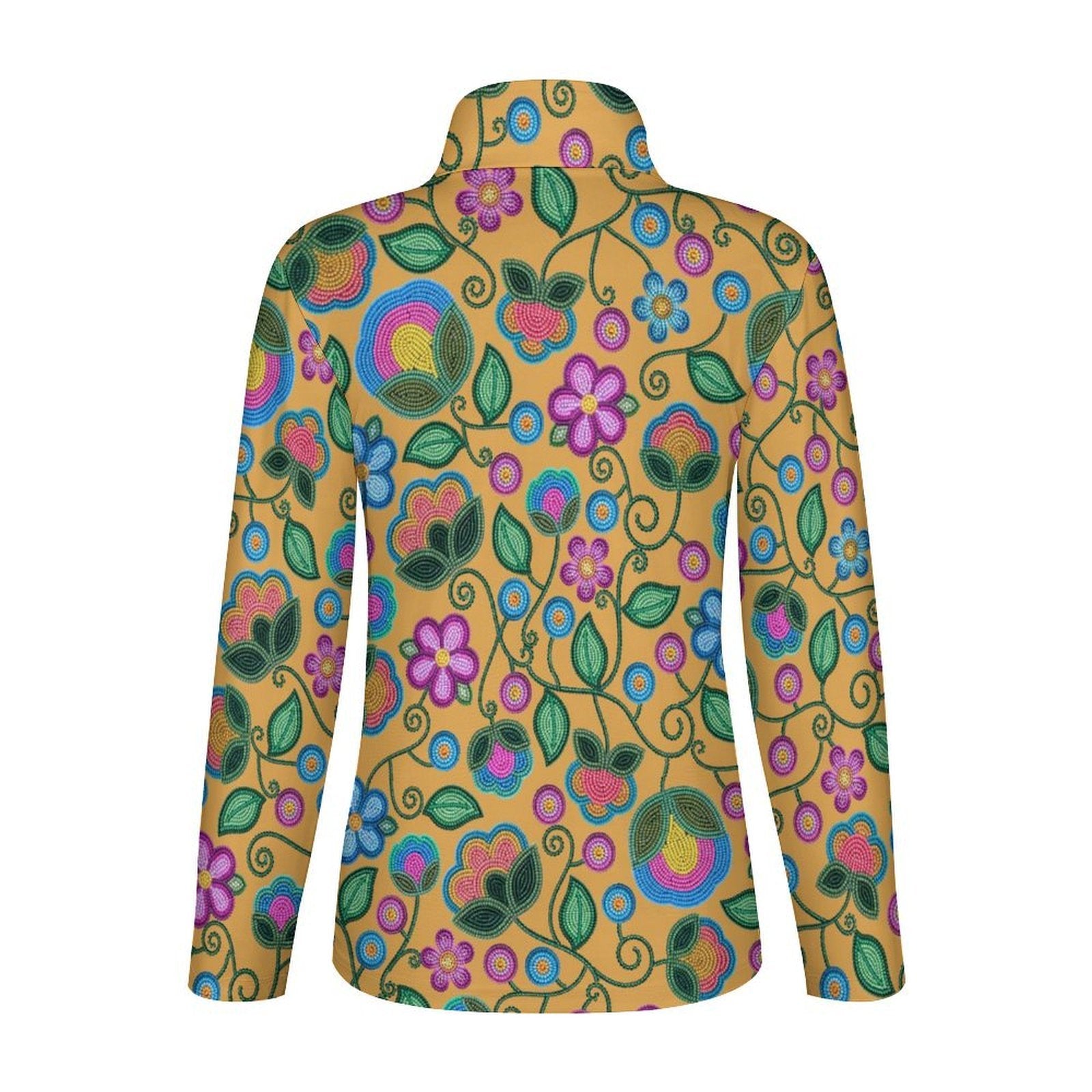 Turquoise Sunbeam Yellow Long Sleeve Yoga Shirt