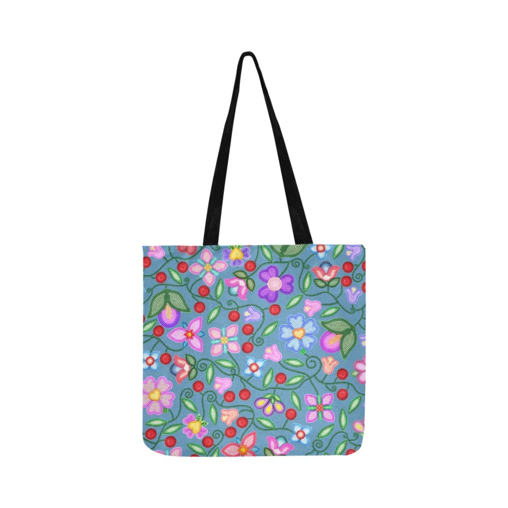 Petal Harmony River Reusable Shopping Bag (Two sides)