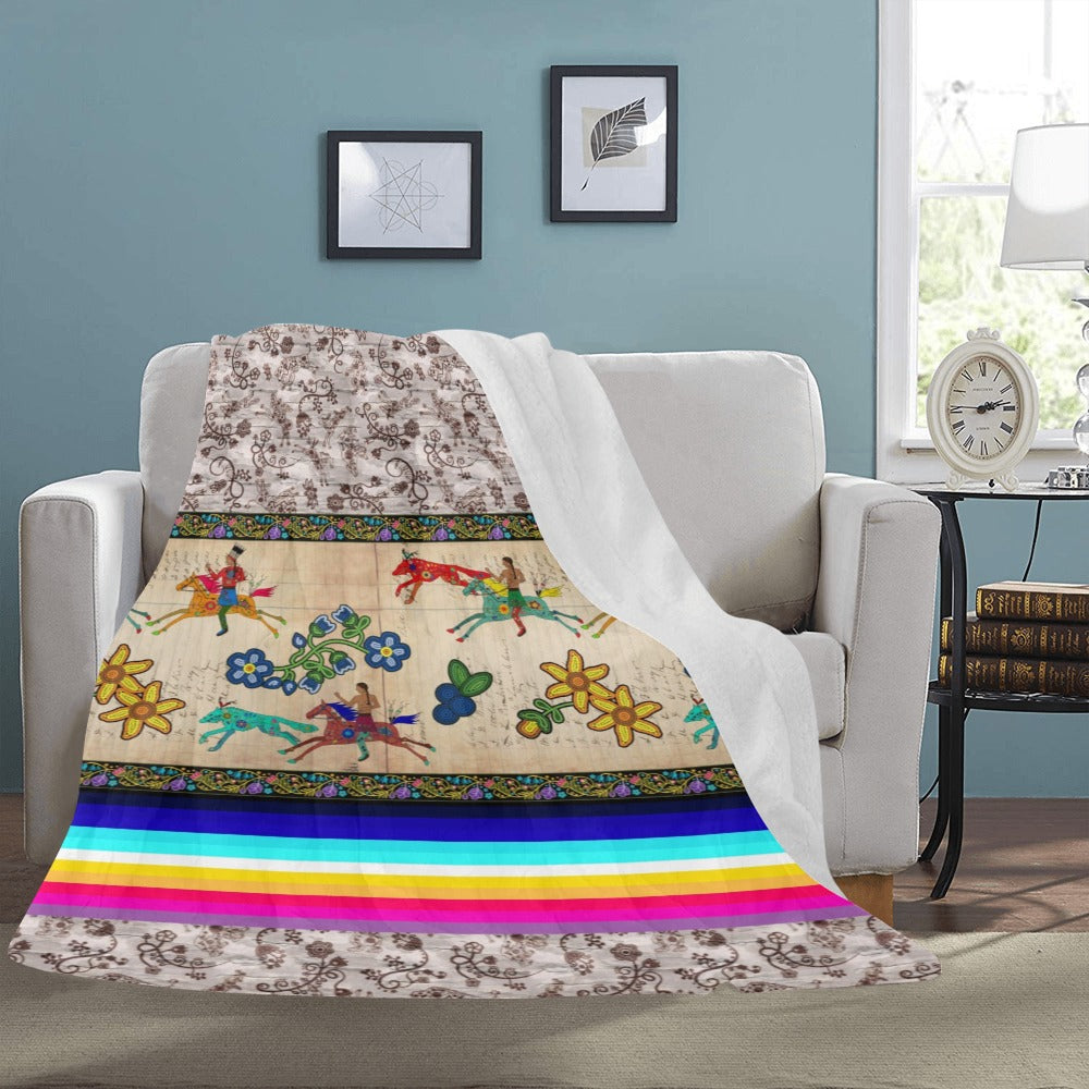 Brothers Race Ultra-Soft Micro Fleece Blanket 60"x80"