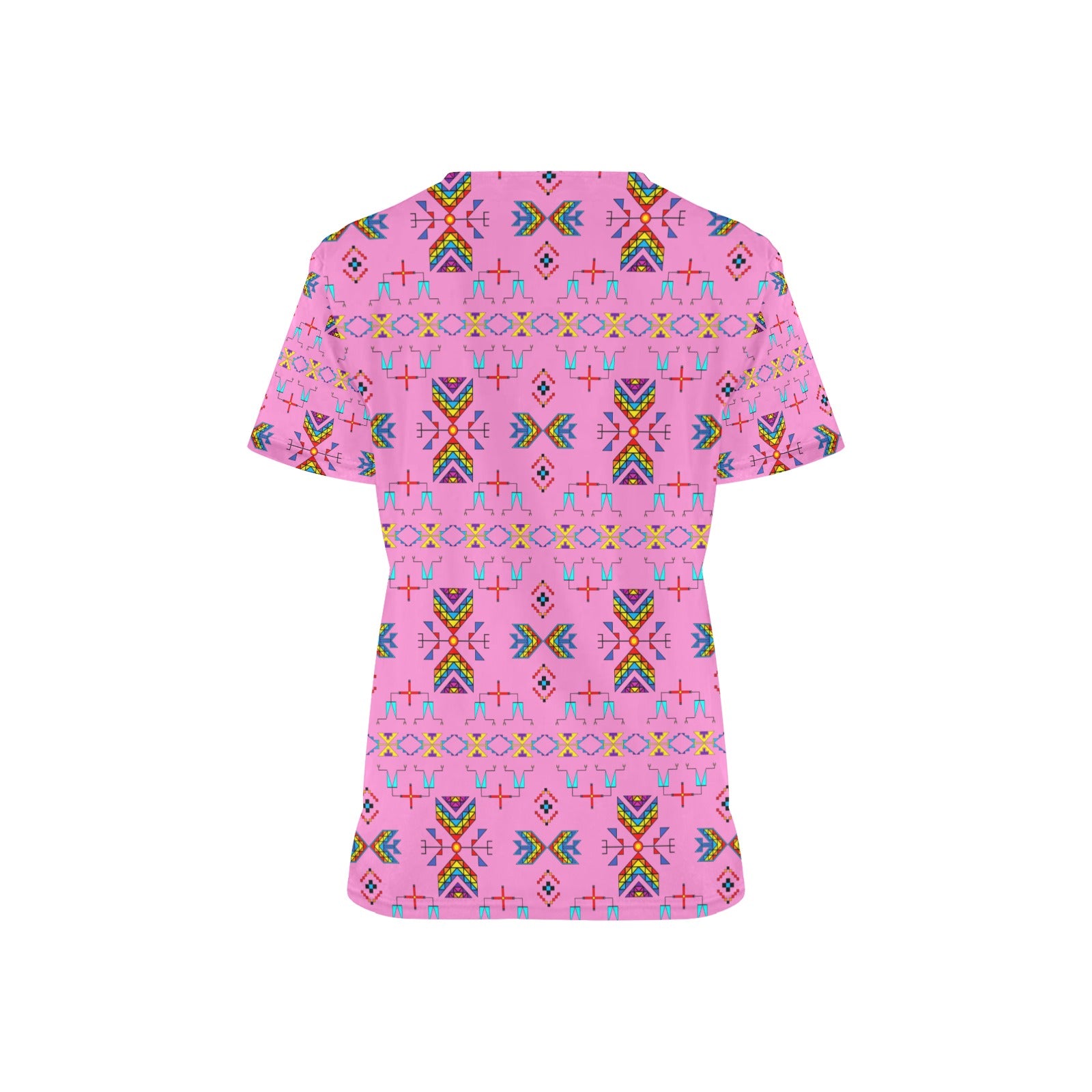 Rainbow Chief Rainbow Blush Scrub Top