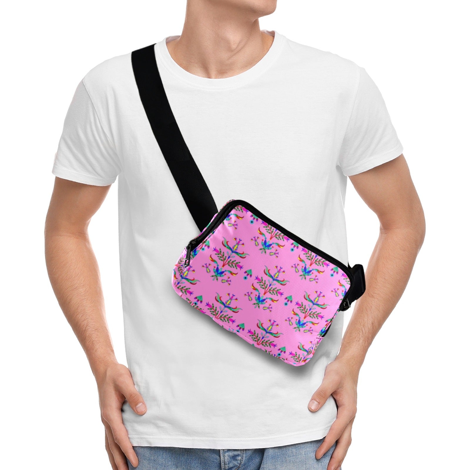 Dakota Damask Cheyenne Pink Belt Bag