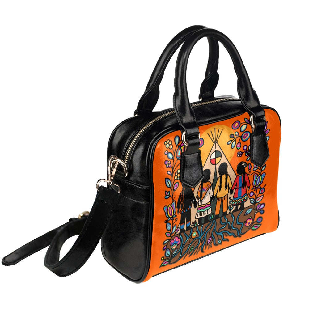 Rooted in Culture Shoulder Handbag