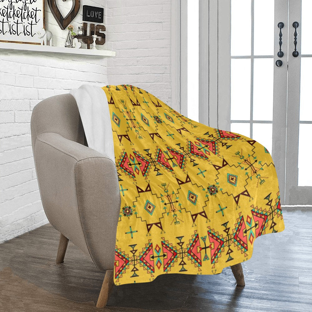 Thunder Flight Yellow Ultra-Soft Micro Fleece Blanket 40"x50"