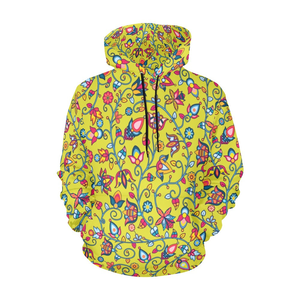 Thorny Path Yellow Grass Hoodie for Men (USA Size)