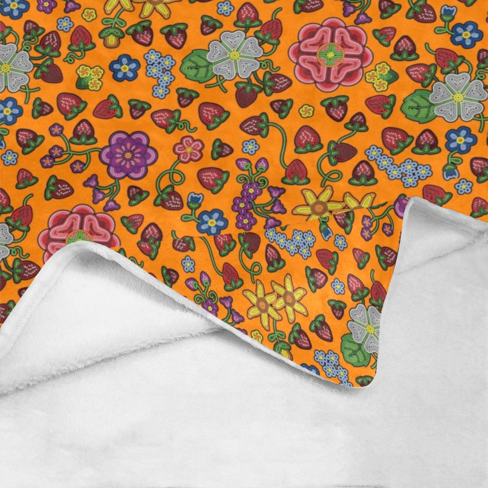 Berry Pop Carrot Ultra-Soft Micro Fleece Blanket 50"x60"