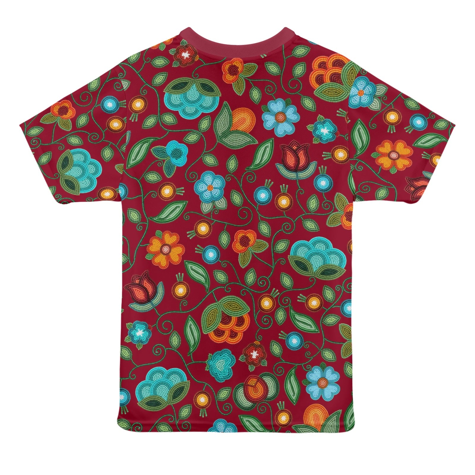 Prairie Fire Petals Red T-shirt for Women