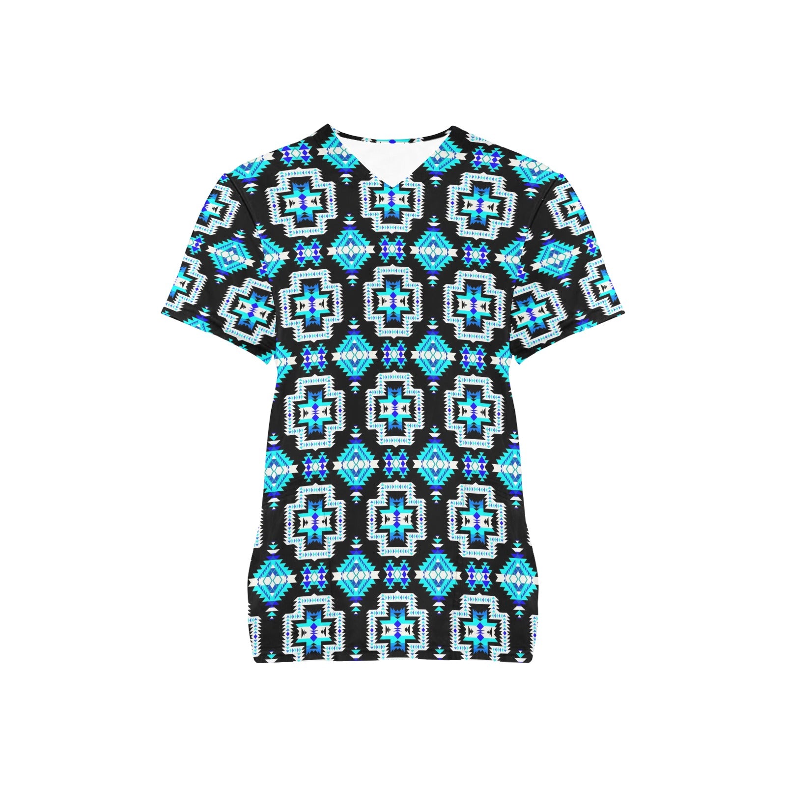 Pretty Blanket Cool Sky Scrub Top