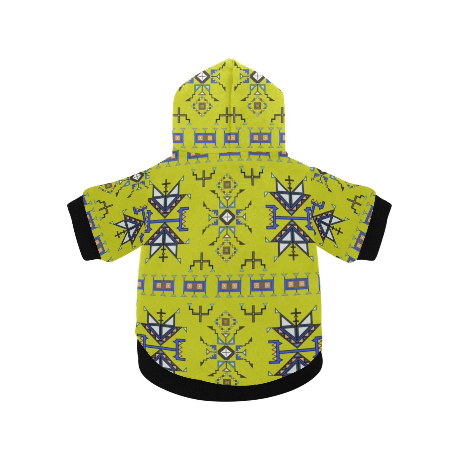 Eagle Strike Lime Pet Dog Hoodie