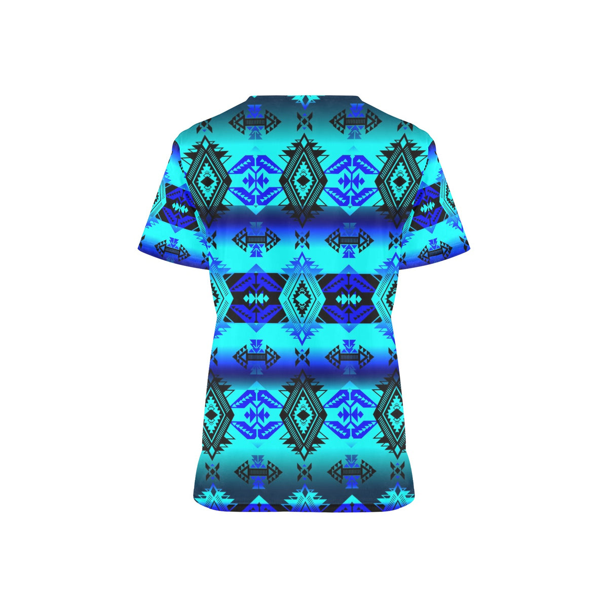 Sovereign Nation Midnight Scrub Top