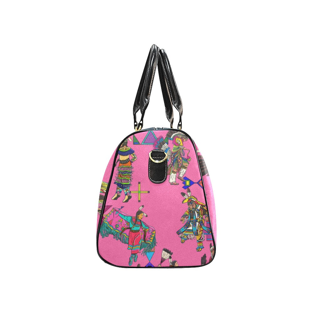Grand Entry Dancer Pink Waterproof Travel Bag/Small
