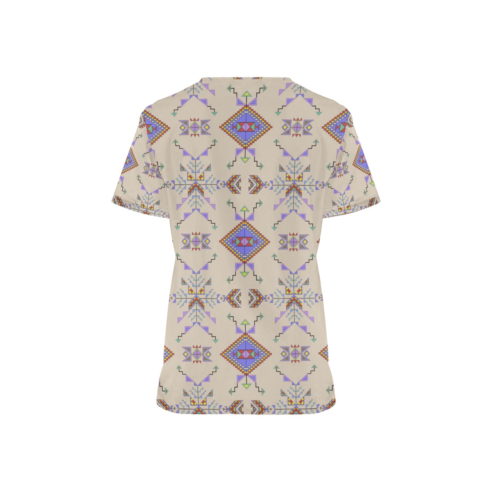 Buffalo Jump Hide Scrub Top