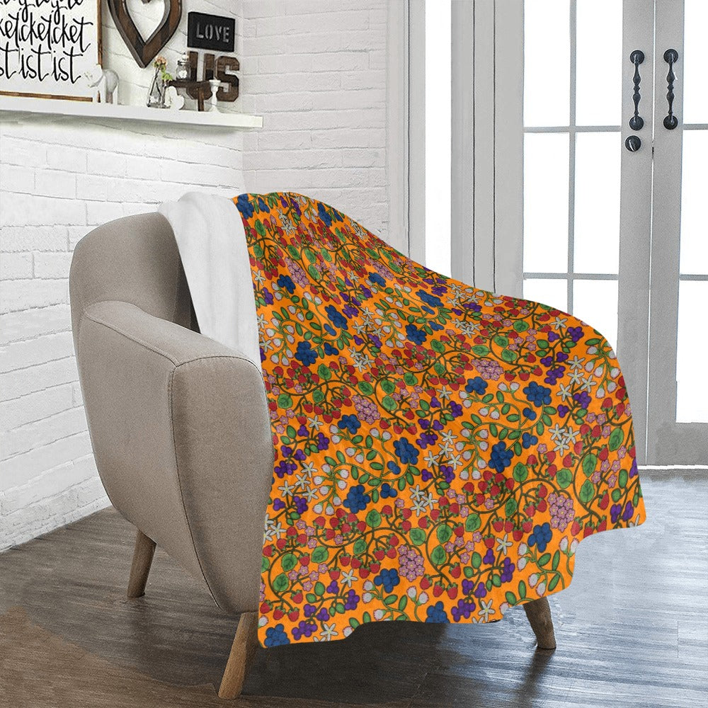 Takwakin Harvest Carrot Ultra-Soft Micro Fleece Blanket 40"x50"