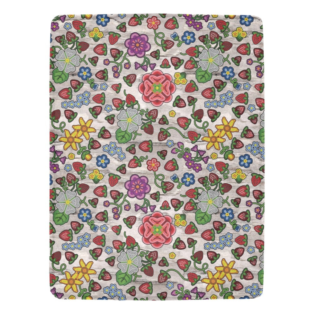 Berry Pop Bright Birch Ultra-Soft Micro Fleece Blanket 60"x80"