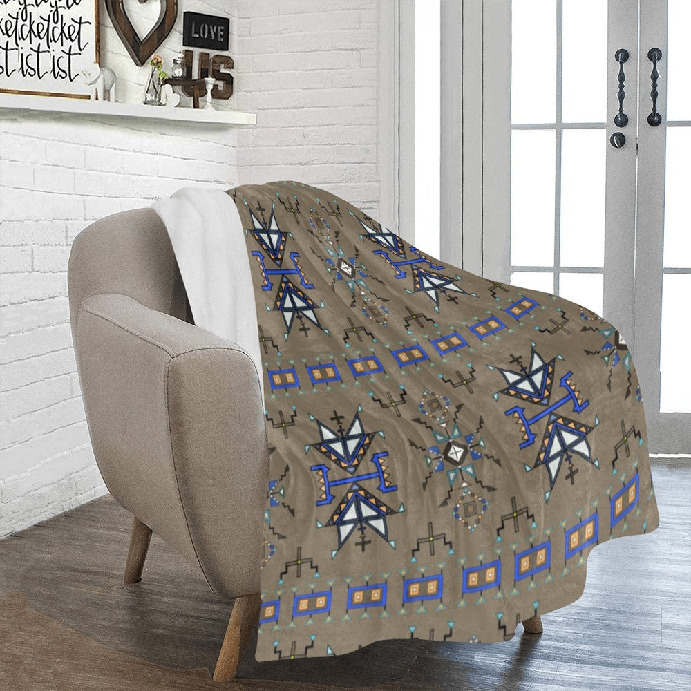 Eagle Strike Brown Ultra-Soft Micro Fleece Blanket 50"x60"