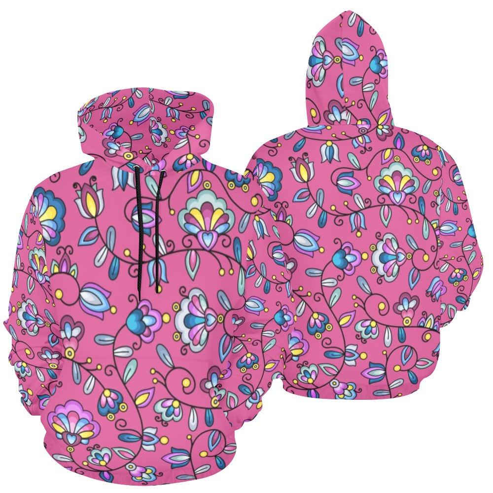 Autumn Bundle Blessing Pink Hoodie for Men (USA Size)