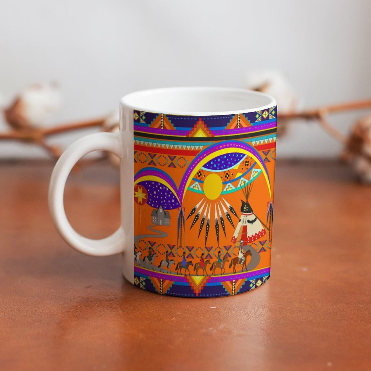 Seven Generations Medicine White Mug