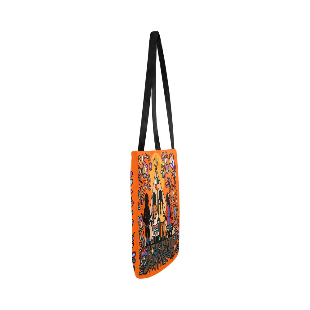 Rooted in Culture Reusable Shopping Bag (Two sides)