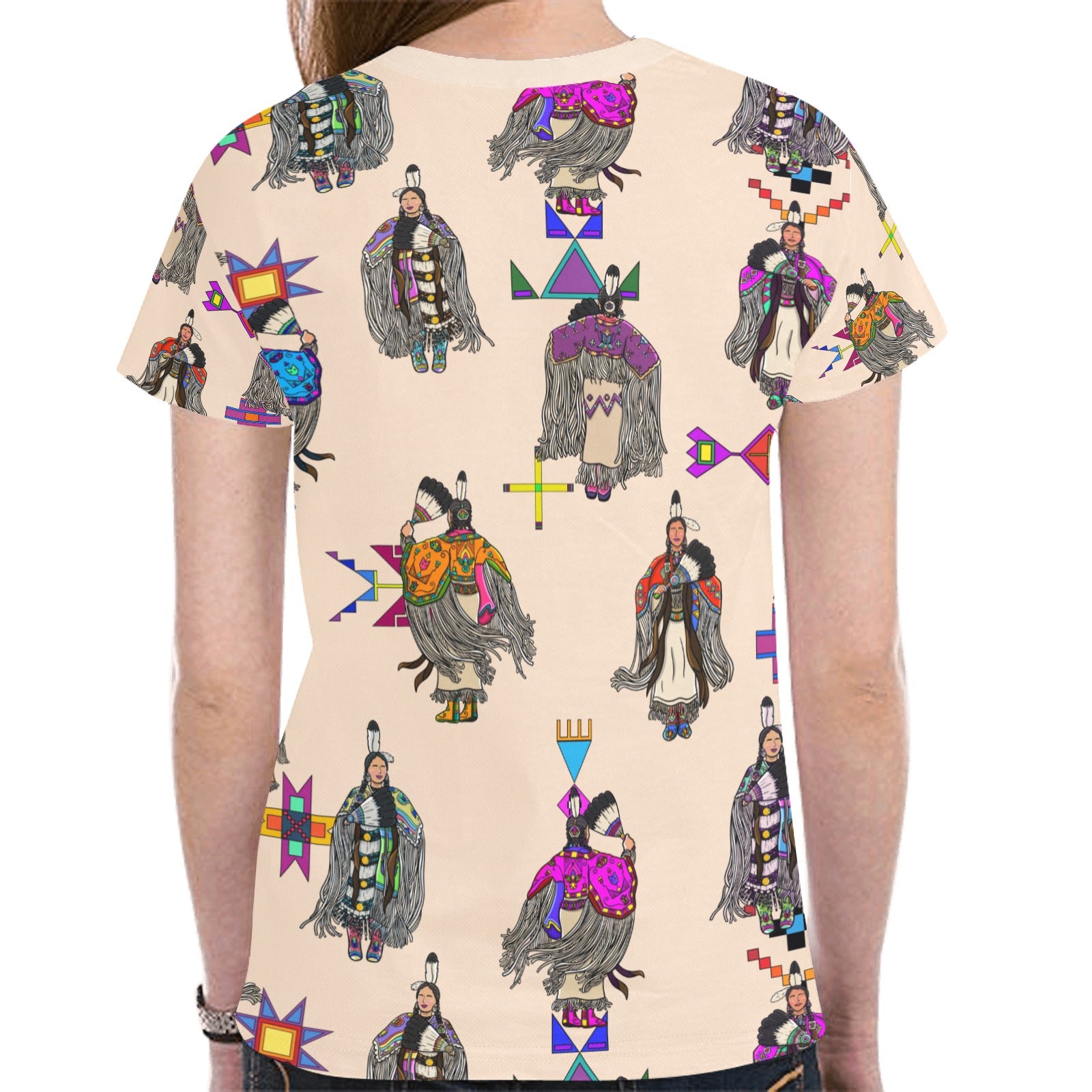 Women's Tradish Dancers  Muslin T-shirt for Women